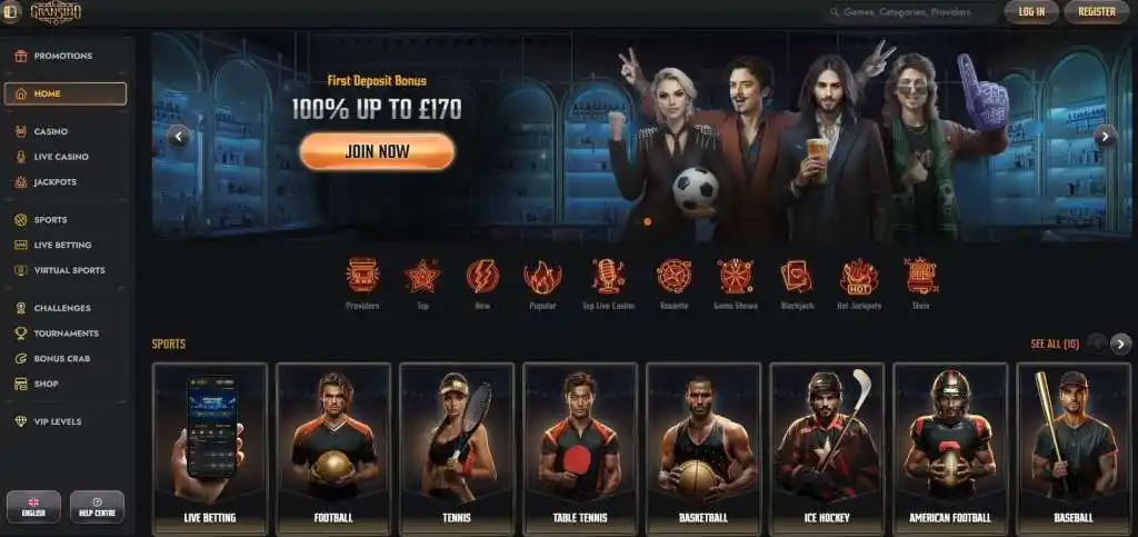 GranSino casino review section 2